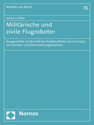 cover image of Militärische und zivile Flugroboter